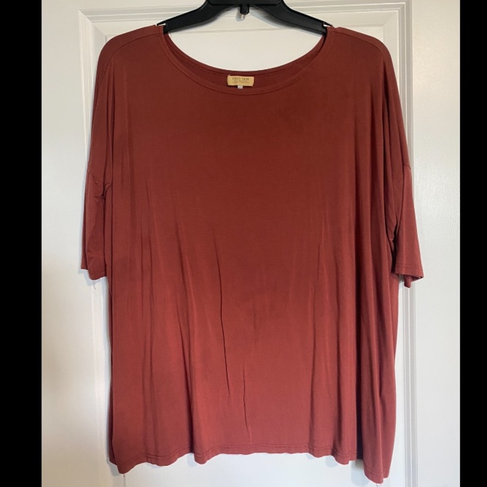 Burnt Orange Tunic Shirt